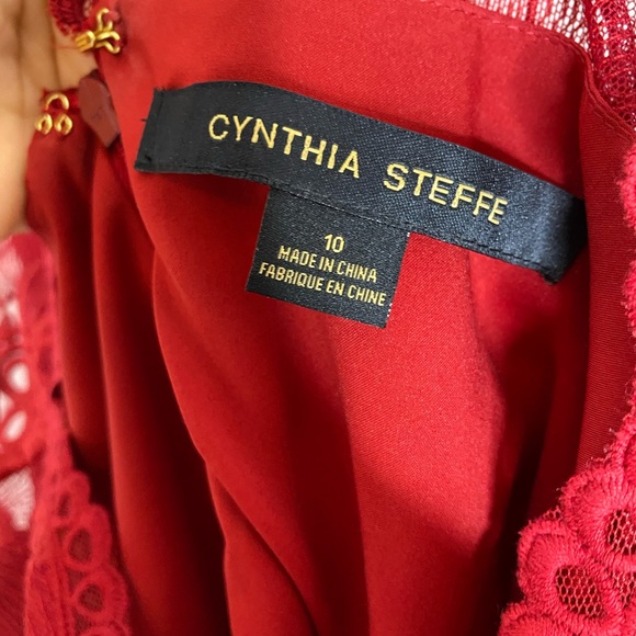Cynthia Steefe Boatneck Lace Cap Sleeve Dr… - Picture 5 of 6